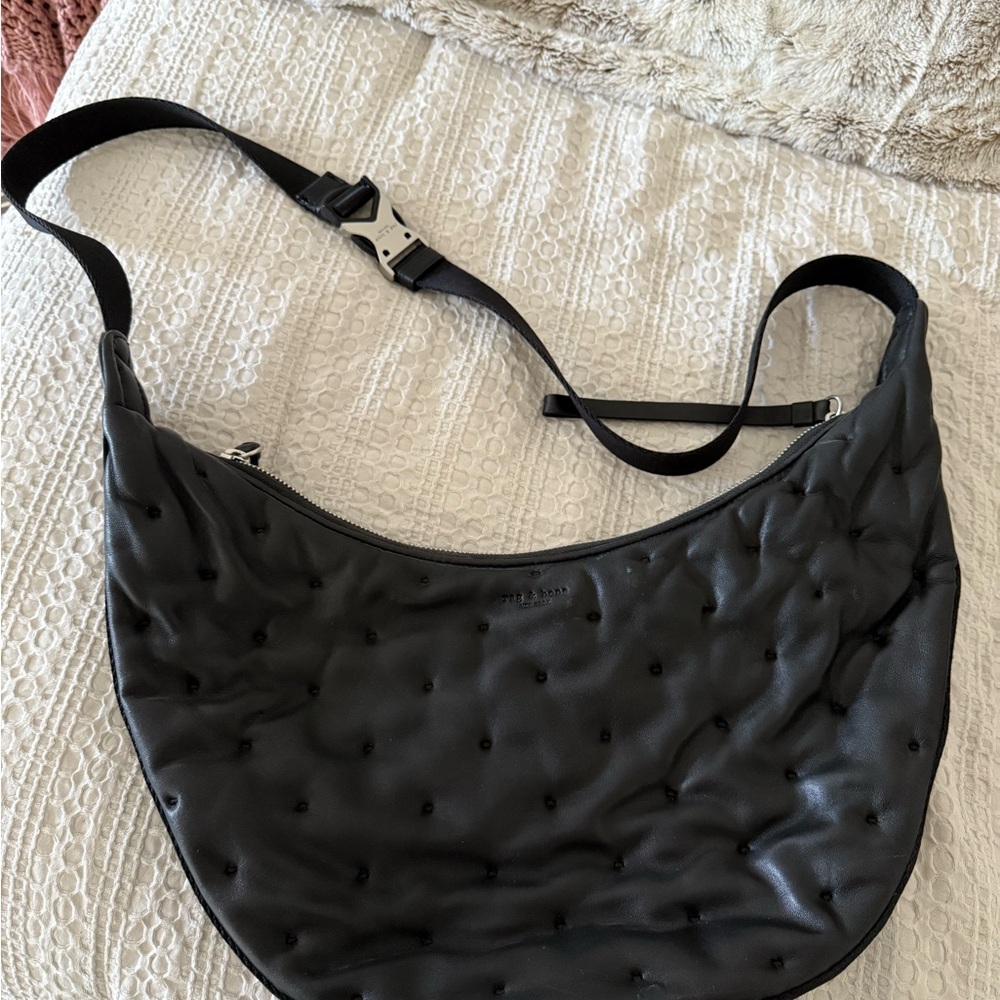 Black Quilted Women's Bag